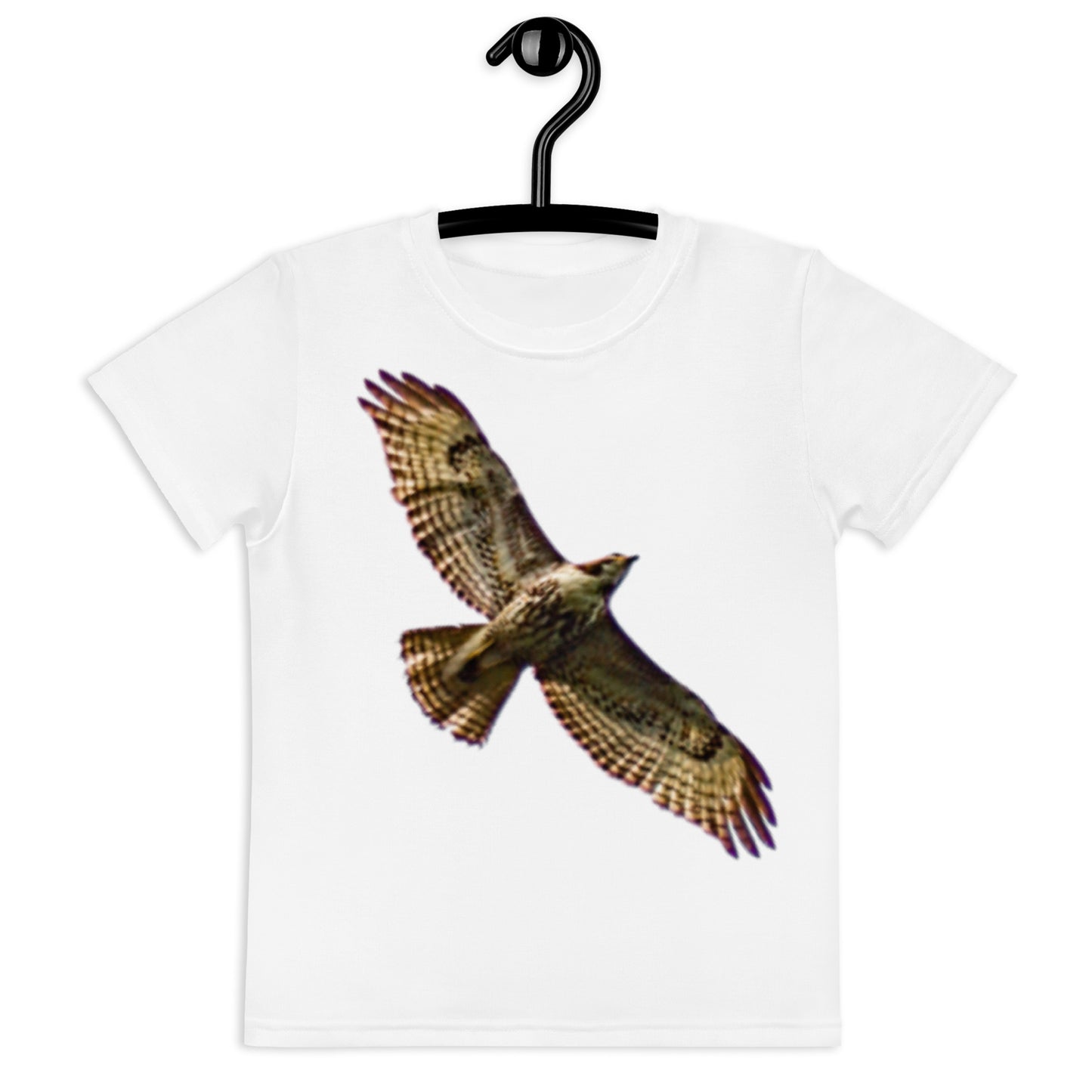 Red-tailed Hawk - Kids crew neck t-shirt