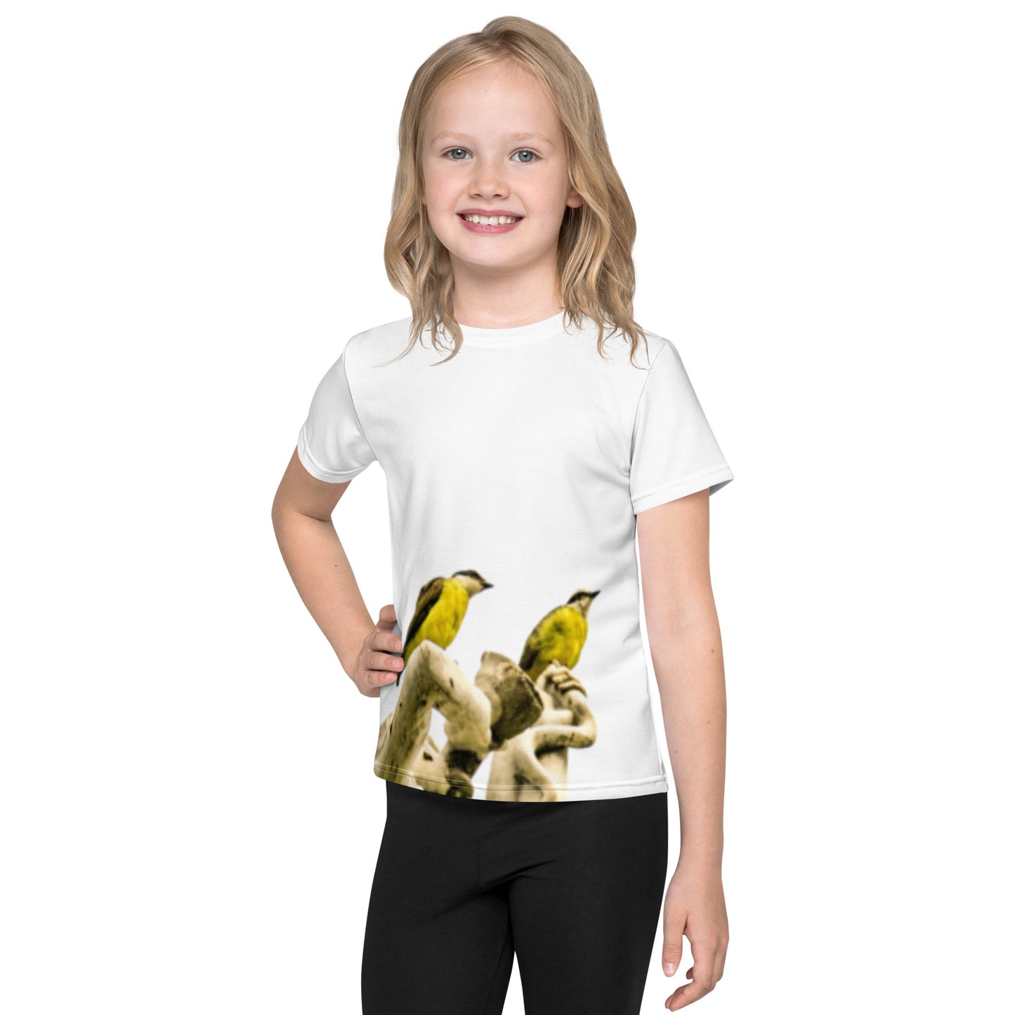 Social Flycatcher - Kids crew neck t-shirt