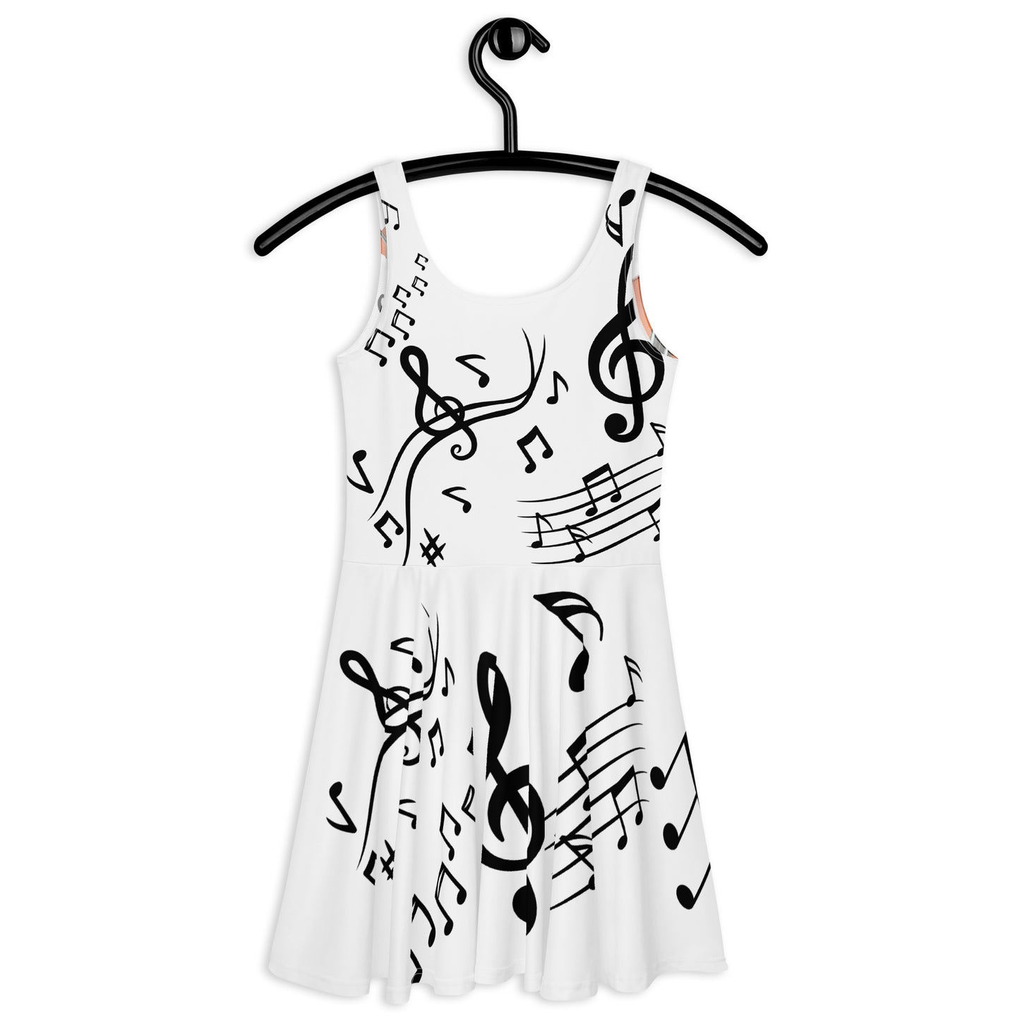 Summer Dress - Cello Notes (white)