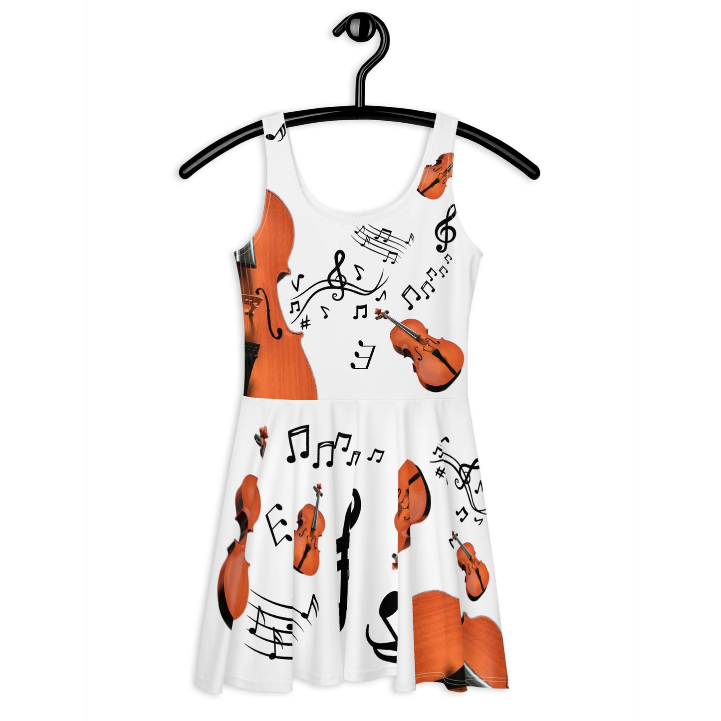Summer Dress - Cello Notes (white)