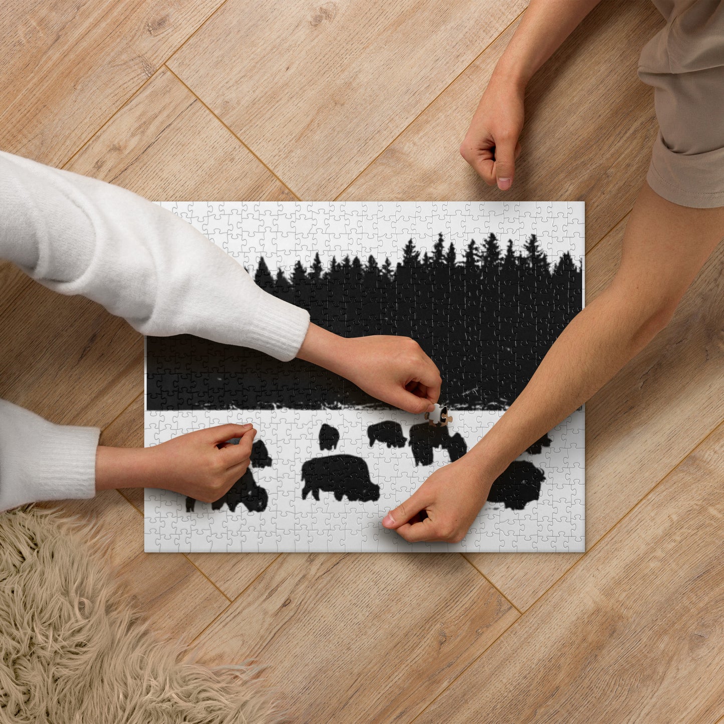 Puzzle - Alberta Bison - Canada