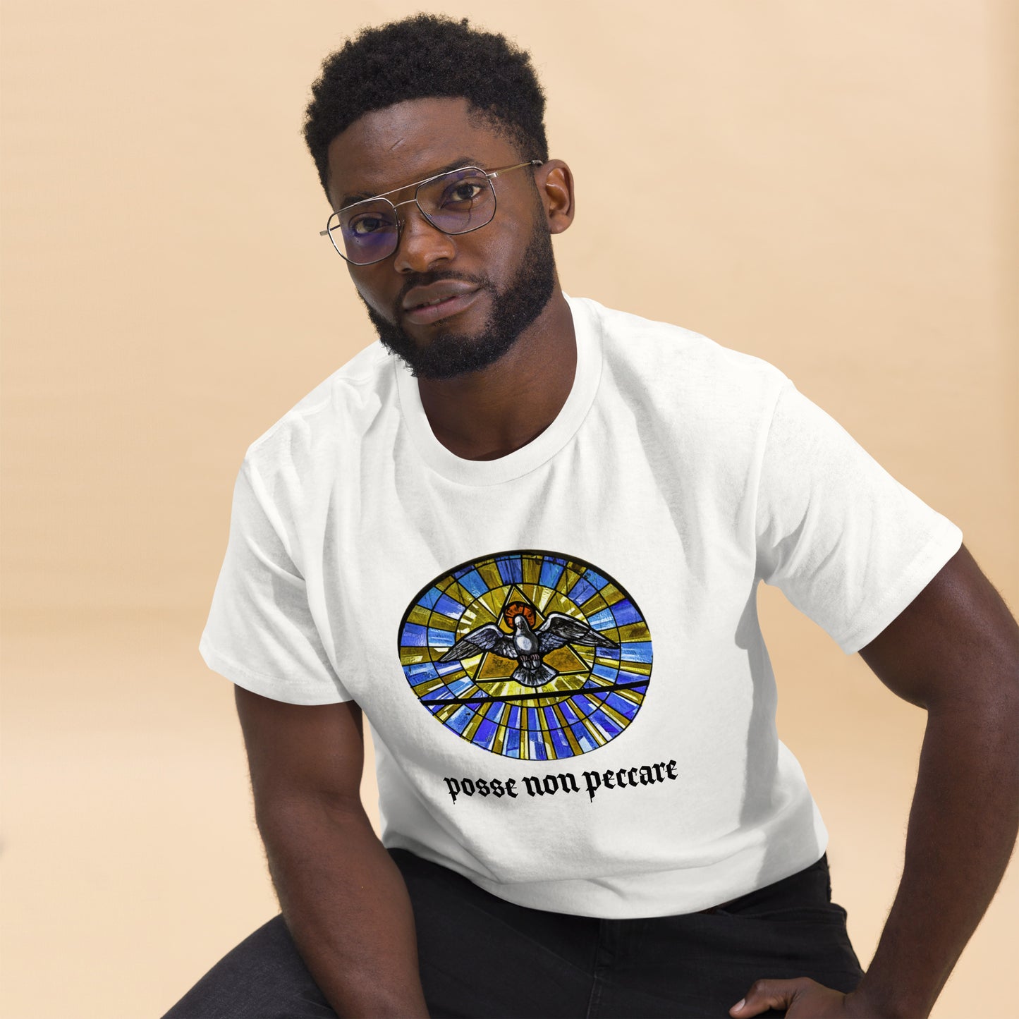 Posse Non Peccare - Men's classic T-shirt