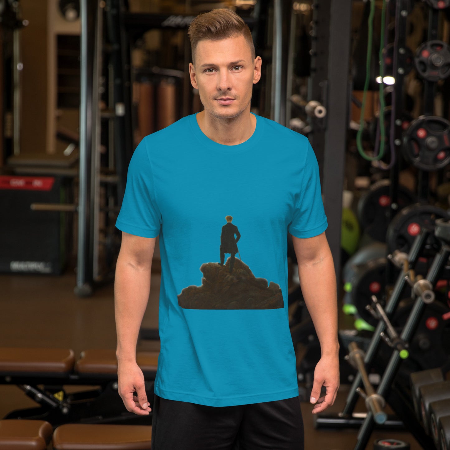 Friederich - Wanderer above the sea of fog - Unisex t-shirt