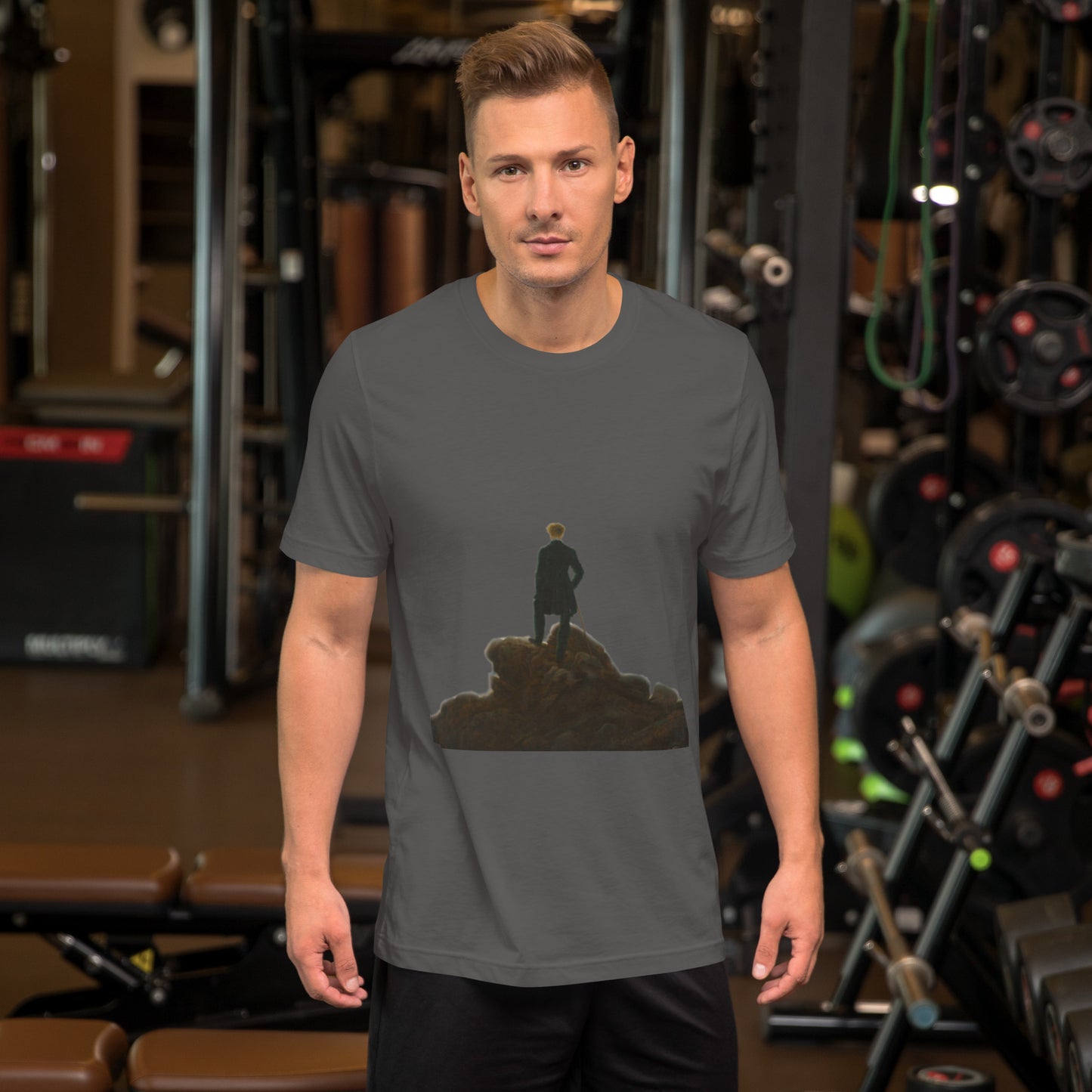 Friederich - Wanderer above the sea of fog - Unisex t-shirt