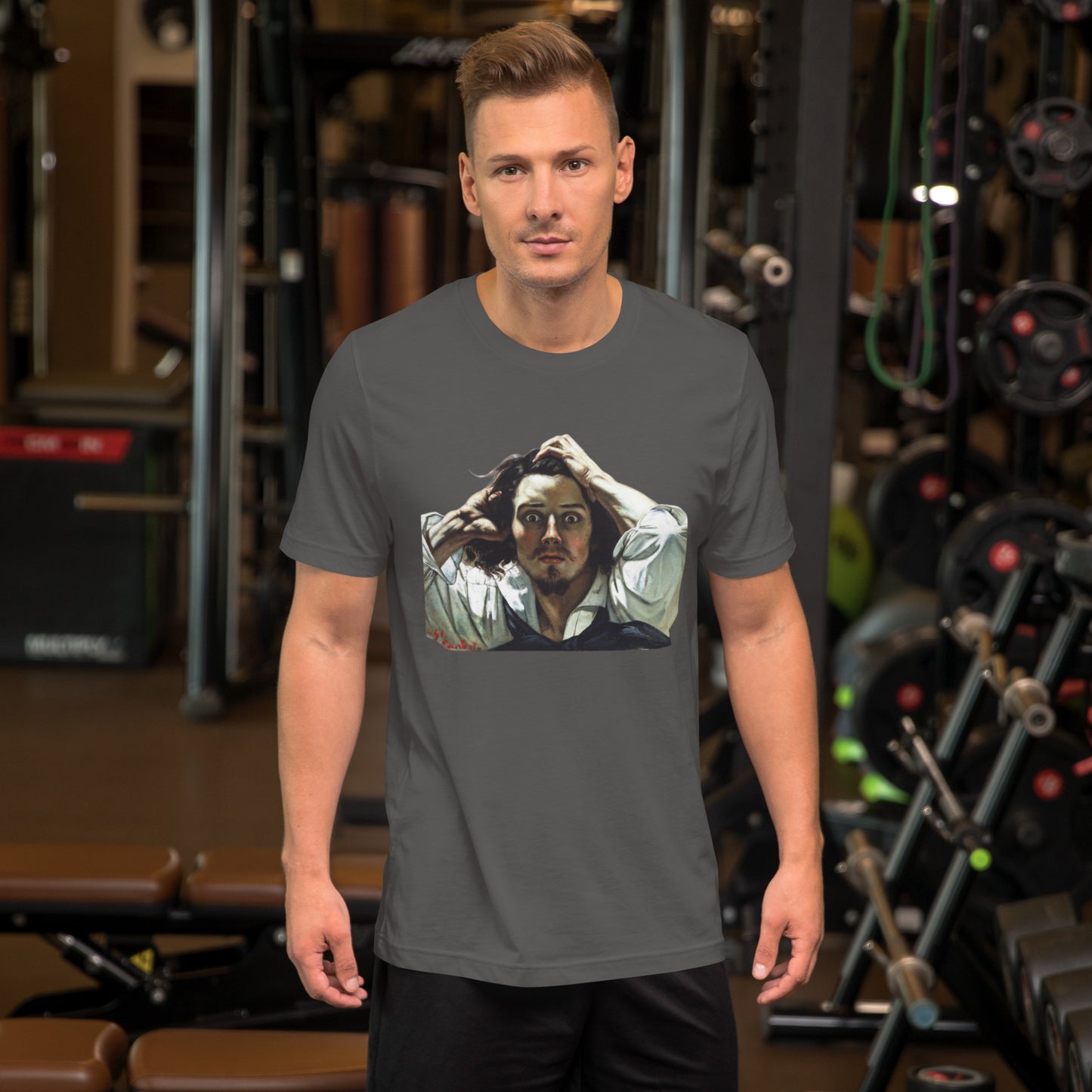 Courbet - Desperate Man - Unisex t-shirt