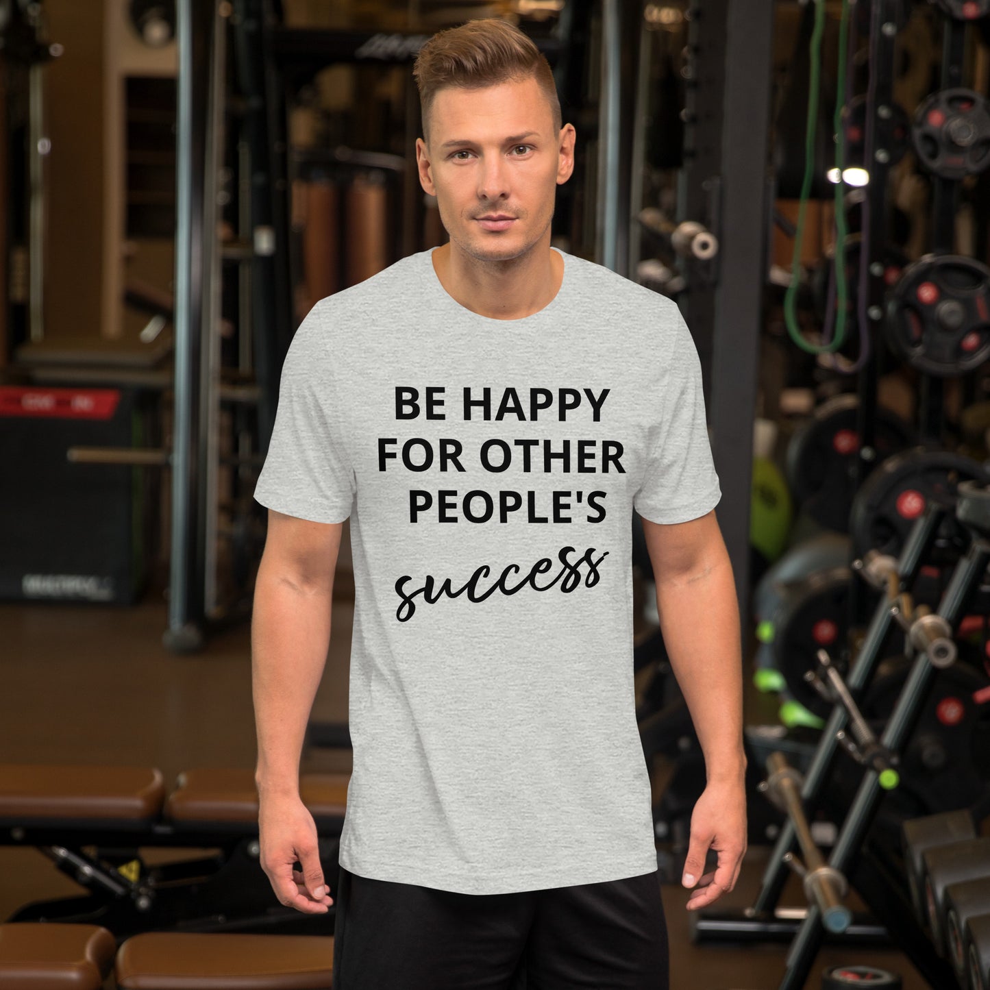 Fique feliz pelo sucesso dos outros - Camiseta unissex