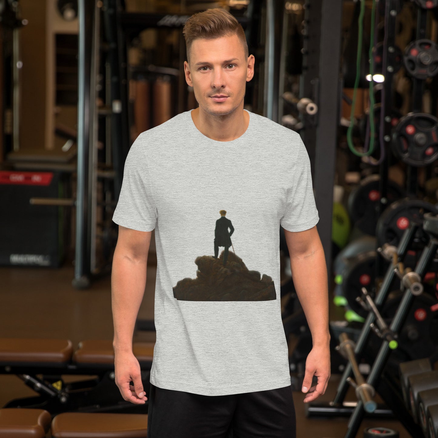Friederich - Wanderer above the sea of fog - Unisex t-shirt