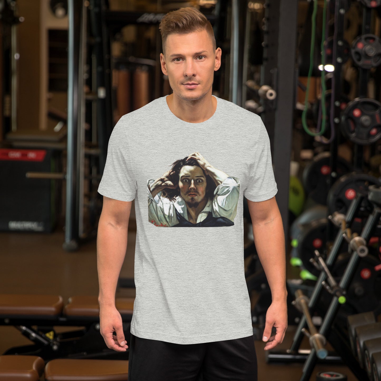 Courbet - Desperate Man - Unisex t-shirt