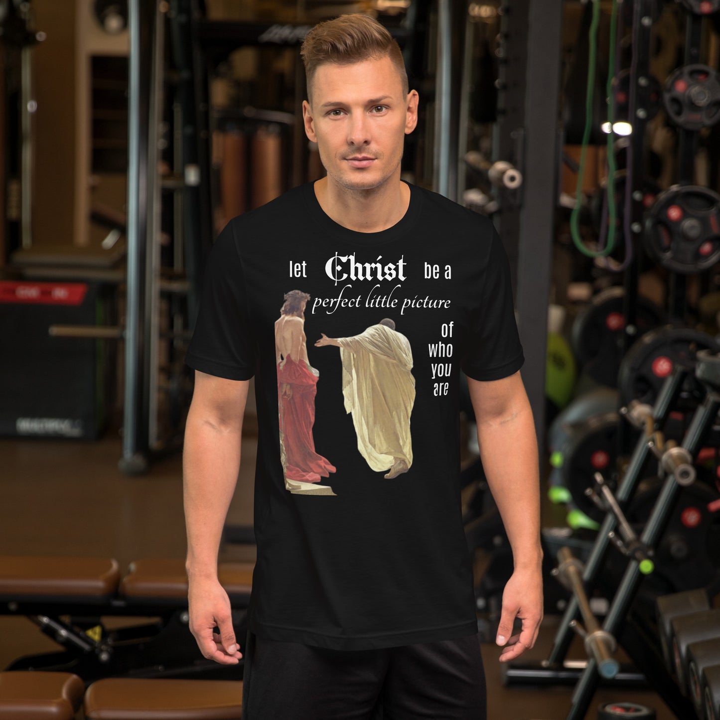 Christ Perfect Little Picture - Unisex t-shirt