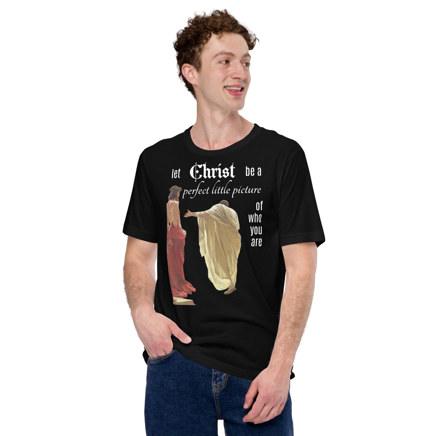 Christ Perfect Little Picture - Unisex t-shirt