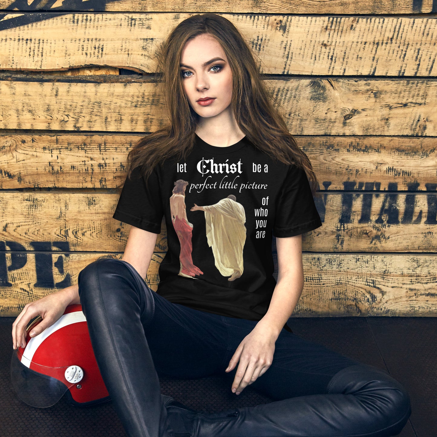 Christ Perfect Little Picture - Unisex t-shirt