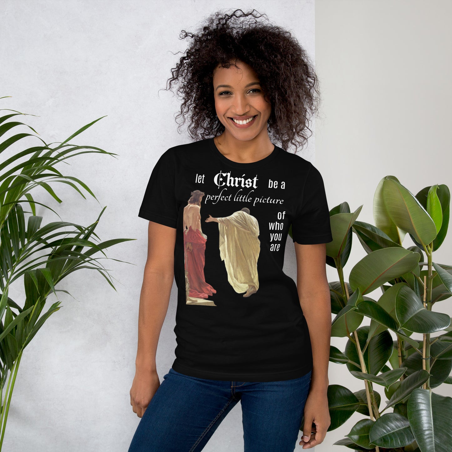 Christ Perfect Little Picture - Unisex t-shirt