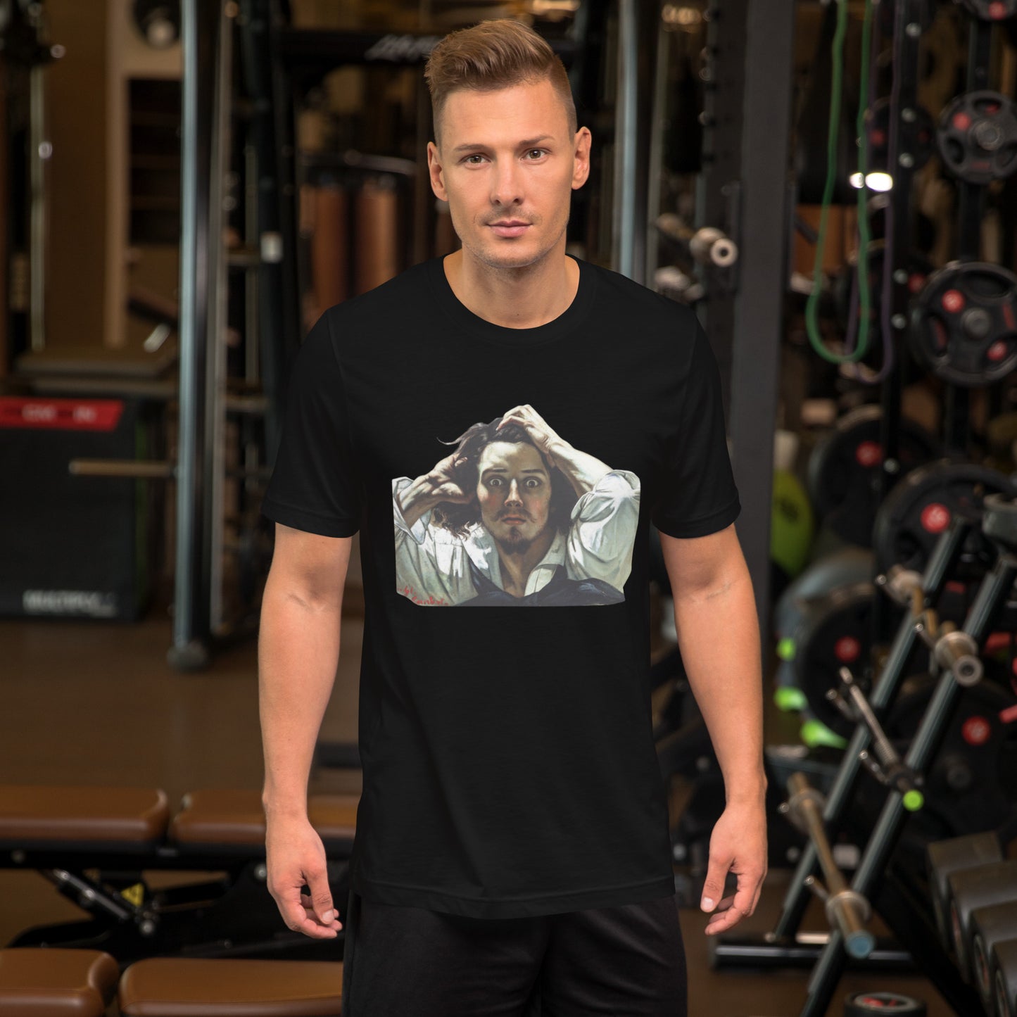 Courbet - Desperate Man - Unisex t-shirt