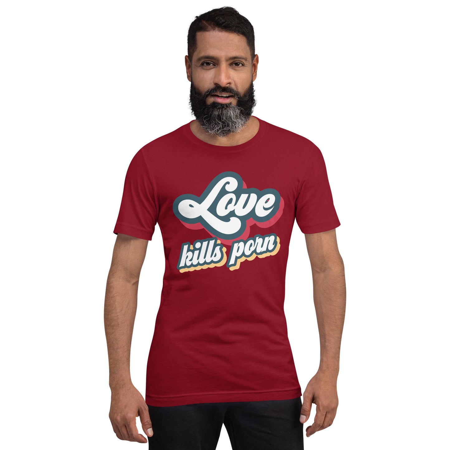 Love Kills Porn - Unisex t-shirt