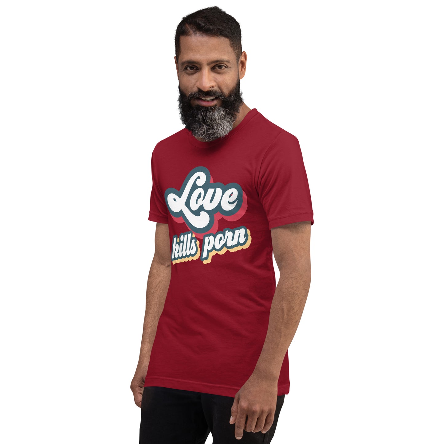 Love Kills Porn - Unisex t-shirt