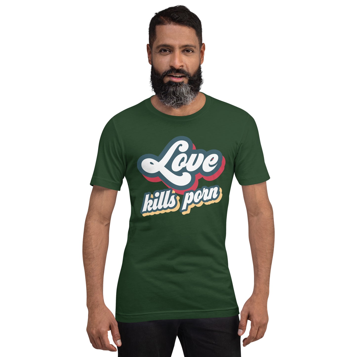 Love Kills Porn - Unisex t-shirt