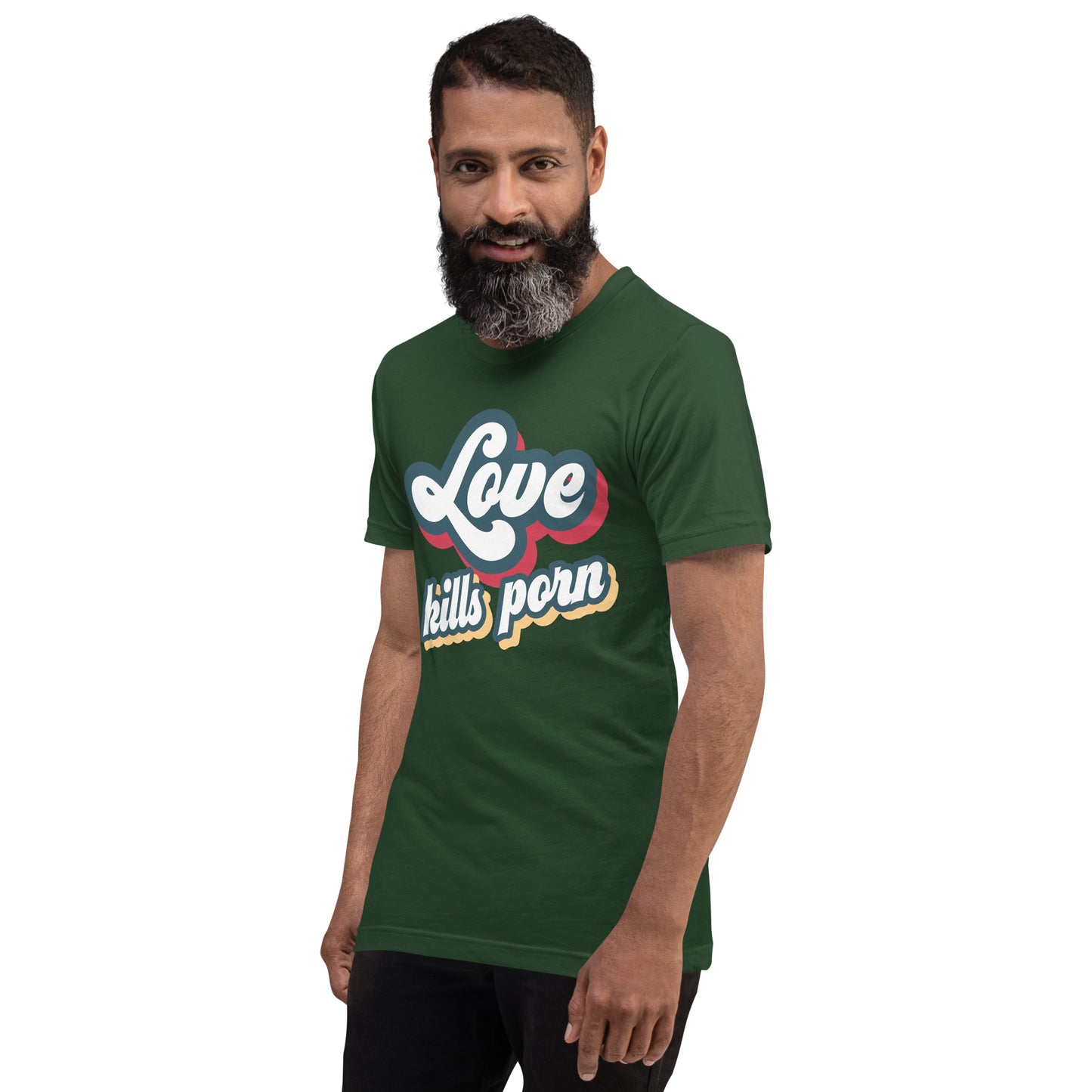Love Kills Porn - Unisex t-shirt