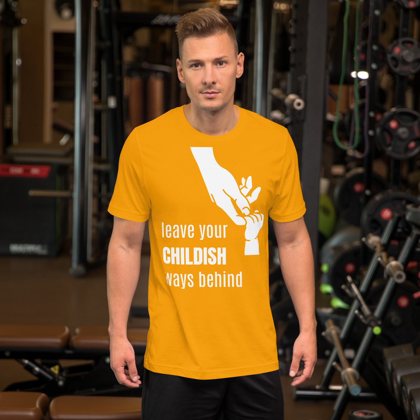 Leave your childish ways behind - Unisex t-shirt