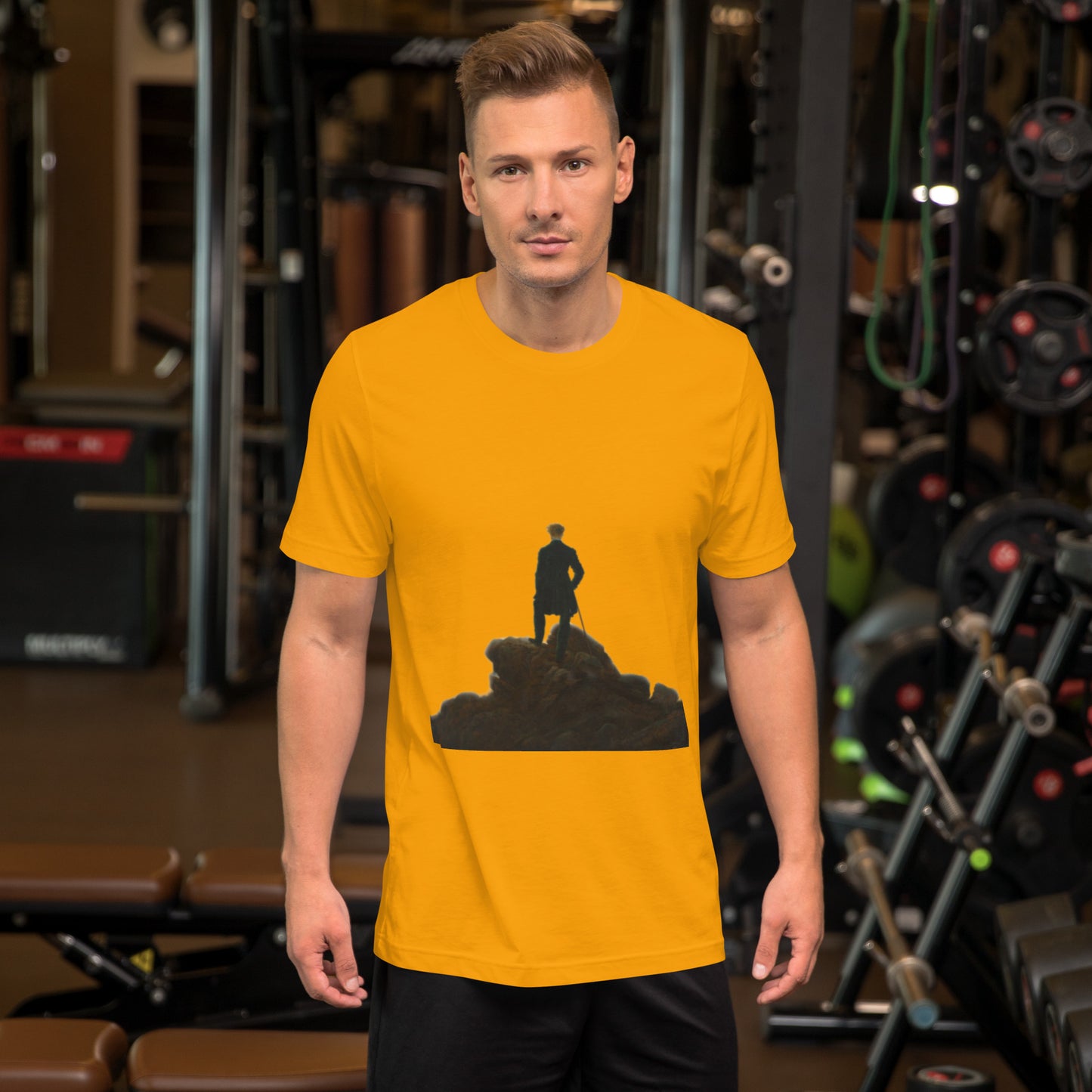 Friederich - Wanderer above the sea of fog - Unisex t-shirt