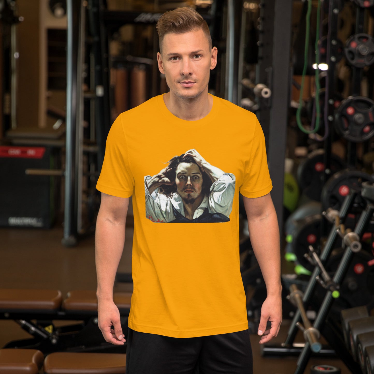 Courbet - Desperate Man - Unisex t-shirt