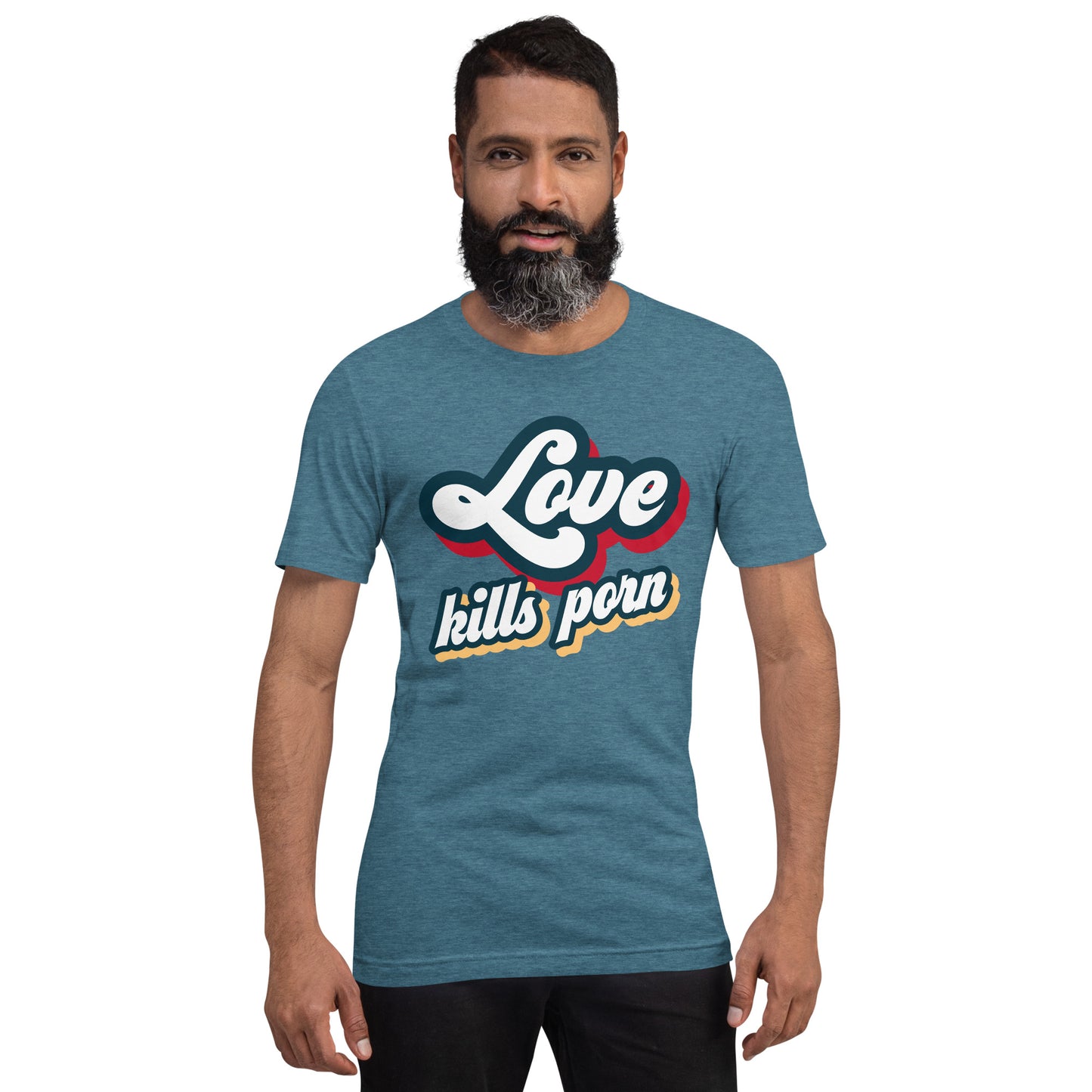 Love Kills Porn - Unisex t-shirt