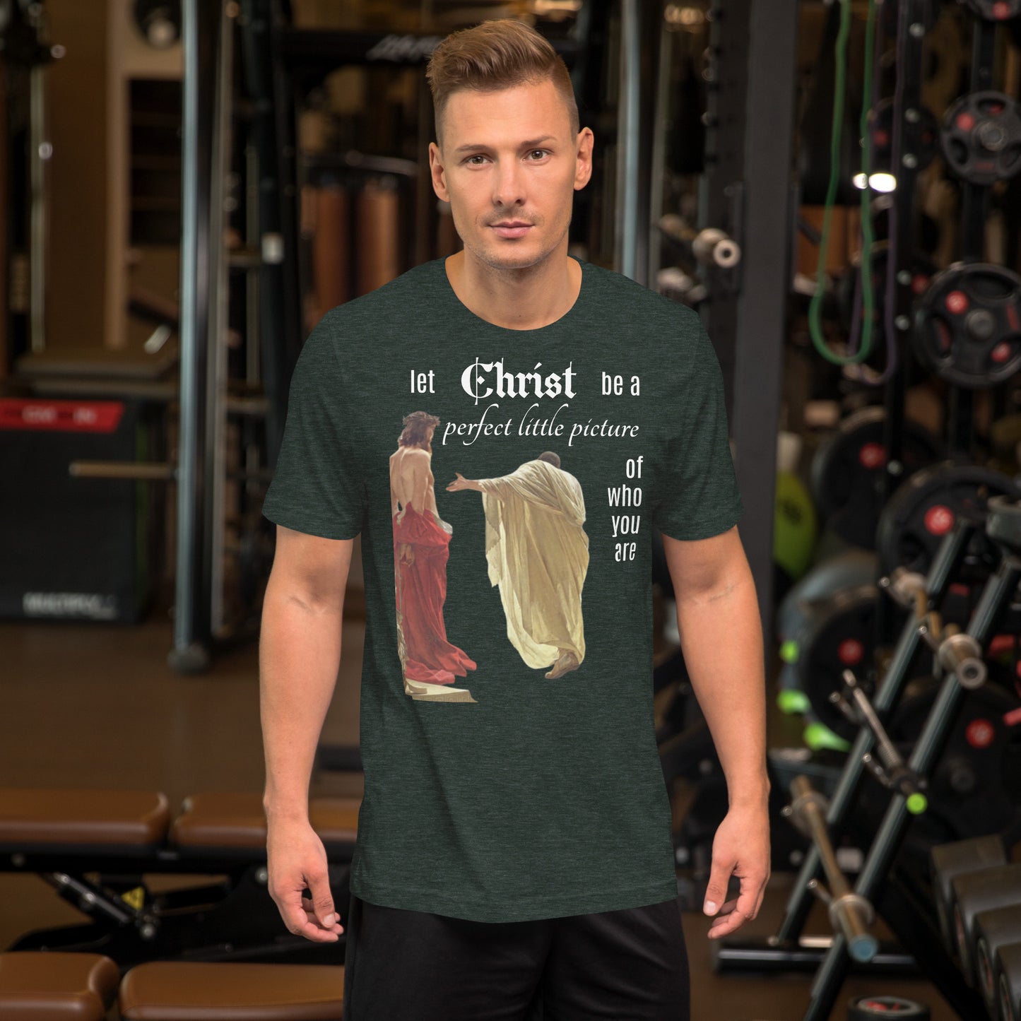 Christ Perfect Little Picture - Unisex t-shirt