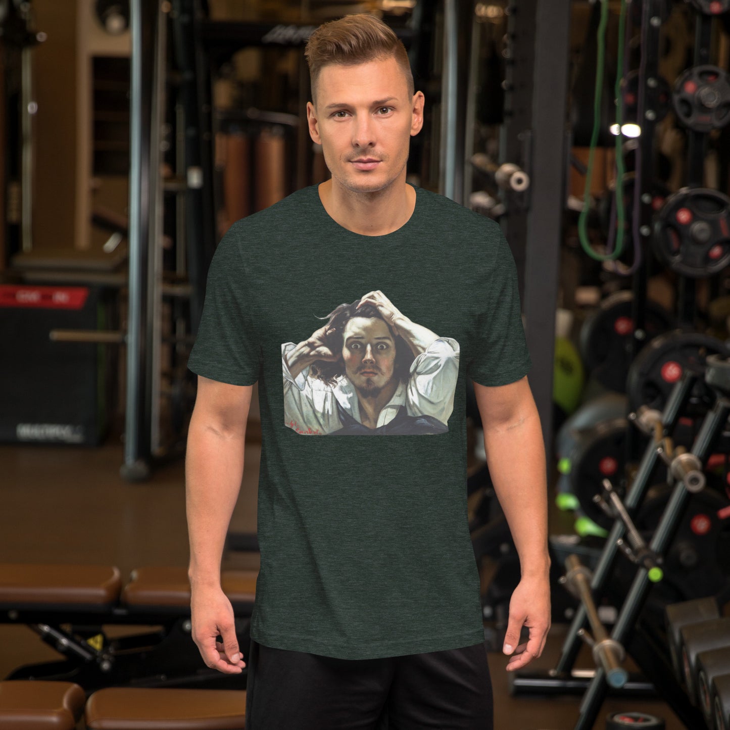 Courbet - Desperate Man - Unisex t-shirt