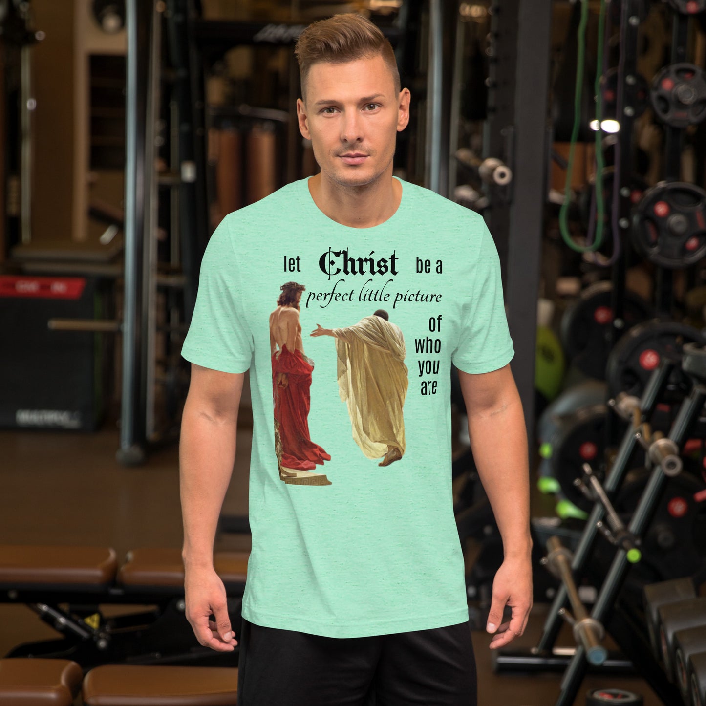 Christ Perfect Little Picture - Unisex t-shirt