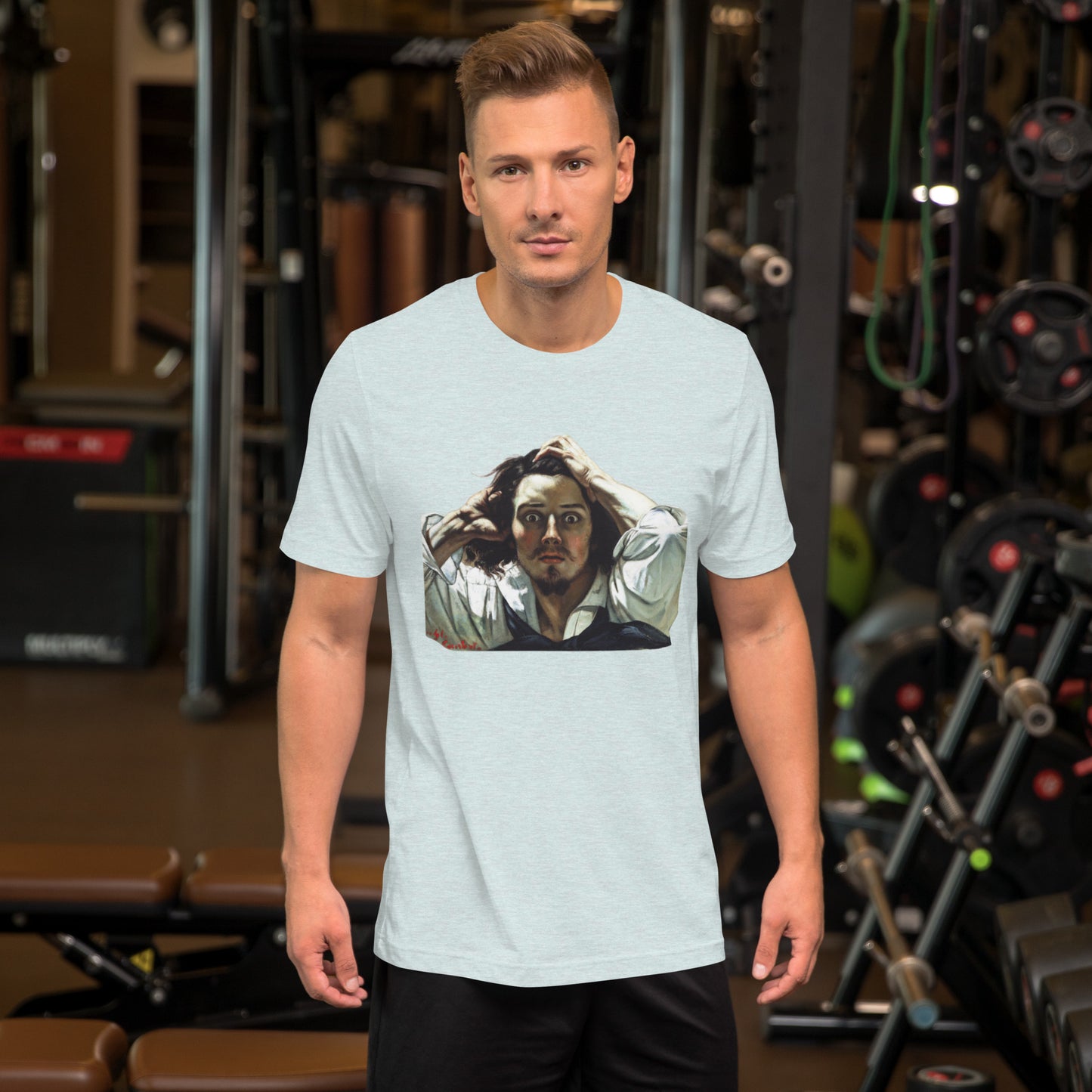 Courbet - Desperate Man - Unisex t-shirt