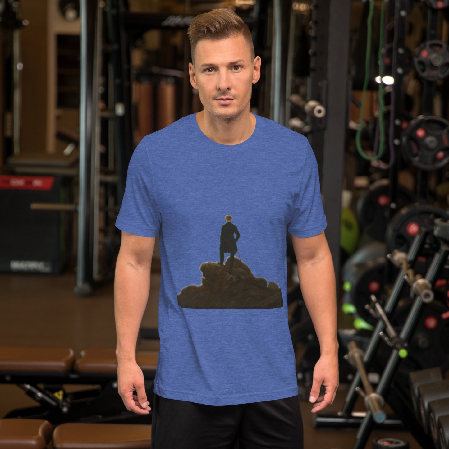 Friederich - Wanderer above the sea of fog - Unisex t-shirt