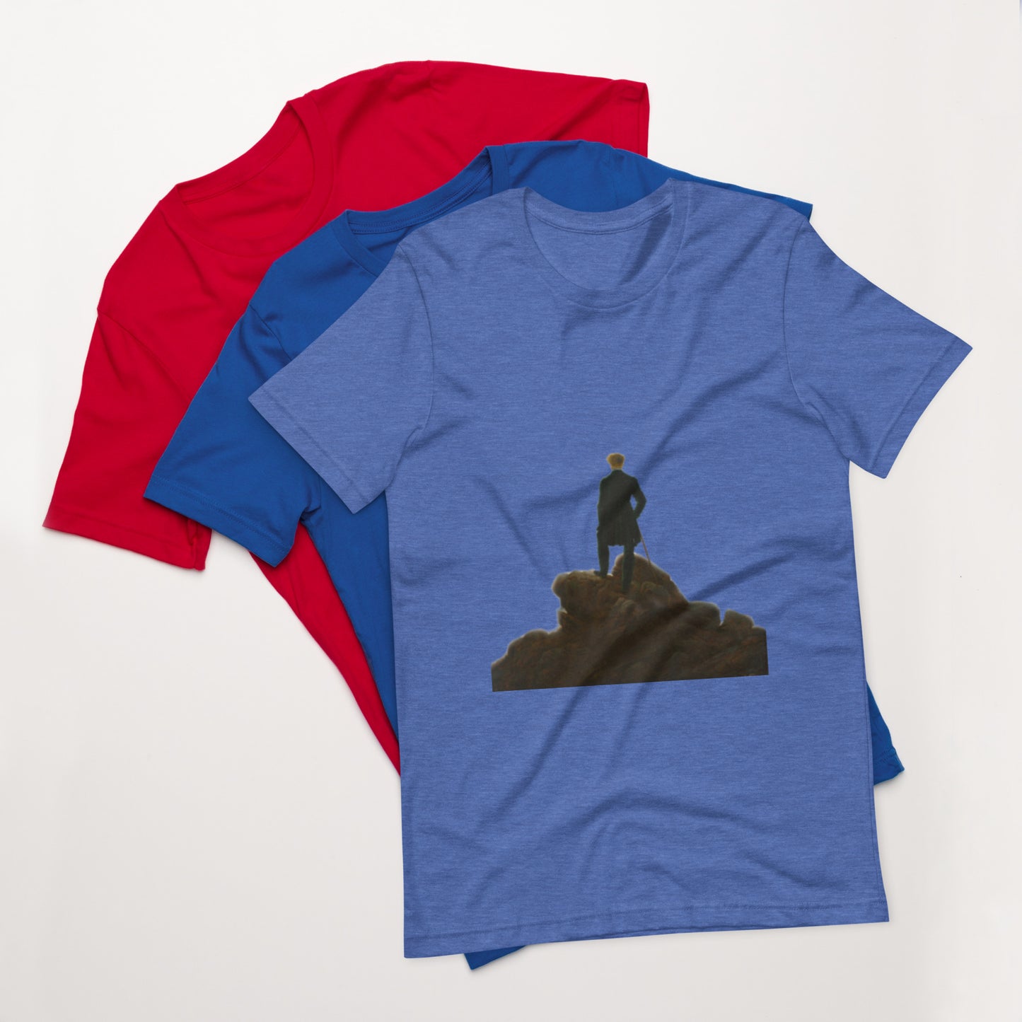 Friederich - Wanderer above the sea of fog - Unisex t-shirt