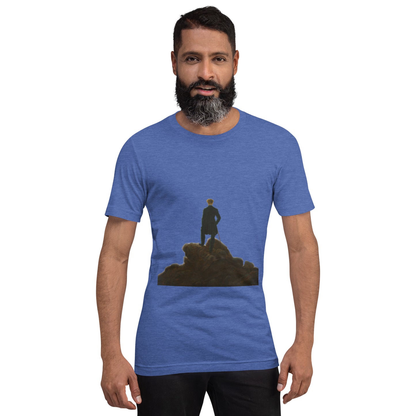 Friederich - Wanderer above the sea of fog - Unisex t-shirt