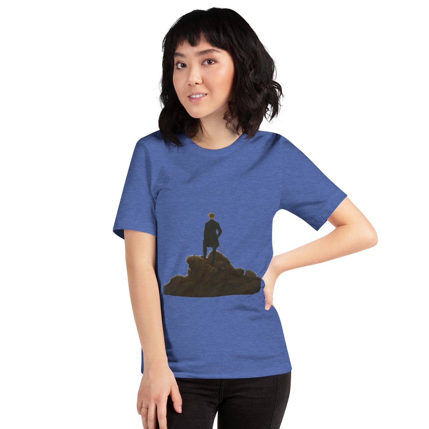 Friederich - Wanderer above the sea of fog - Unisex t-shirt