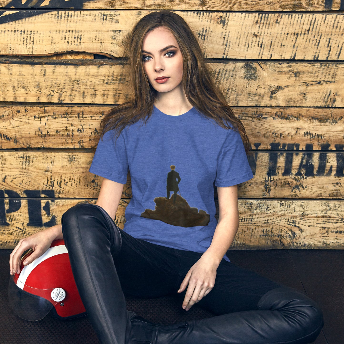 Friederich - Wanderer above the sea of fog - Unisex t-shirt