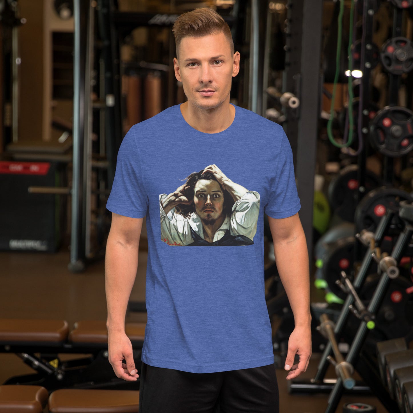 Courbet - Desperate Man - Unisex t-shirt