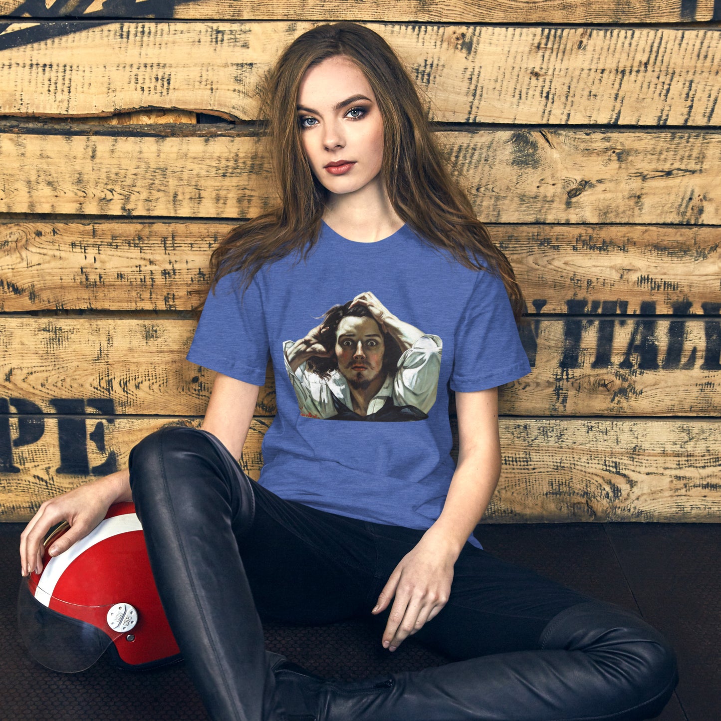 Courbet - Desperate Man - Unisex t-shirt