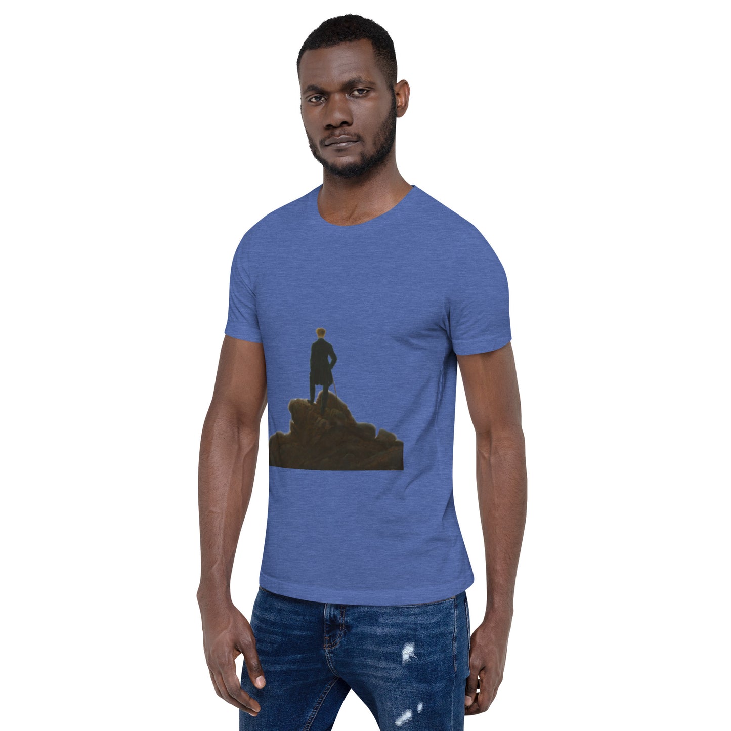 Friederich - Wanderer above the sea of fog - Unisex t-shirt