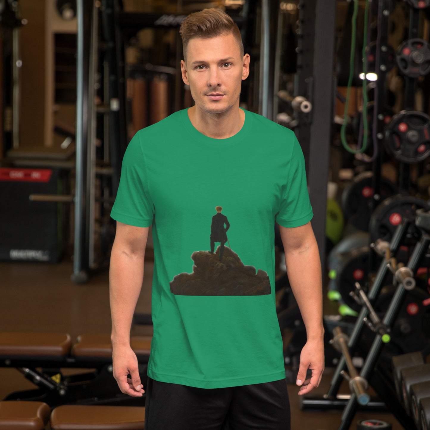 Friederich - Wanderer above the sea of fog - Unisex t-shirt