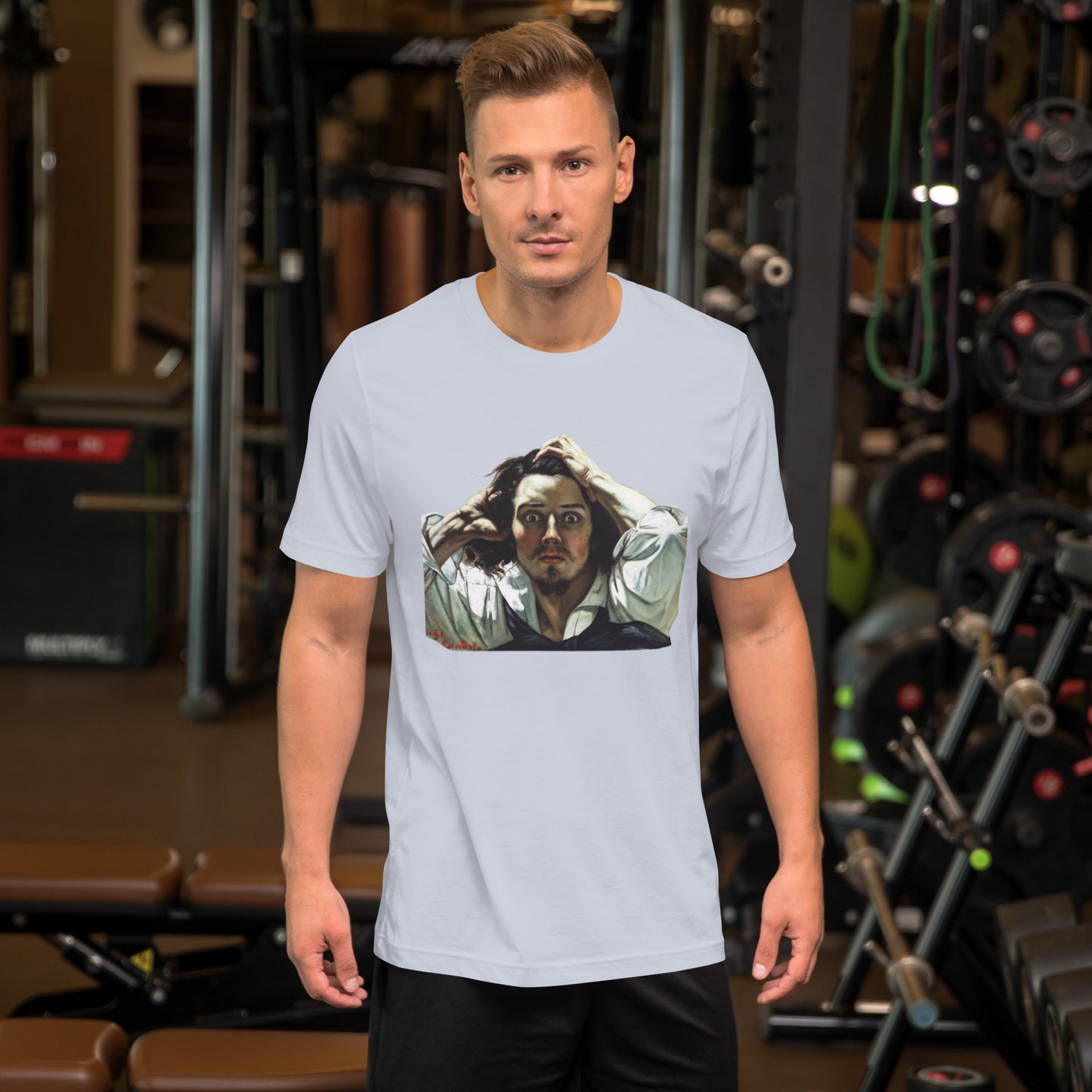 Courbet - Desperate Man - Unisex t-shirt