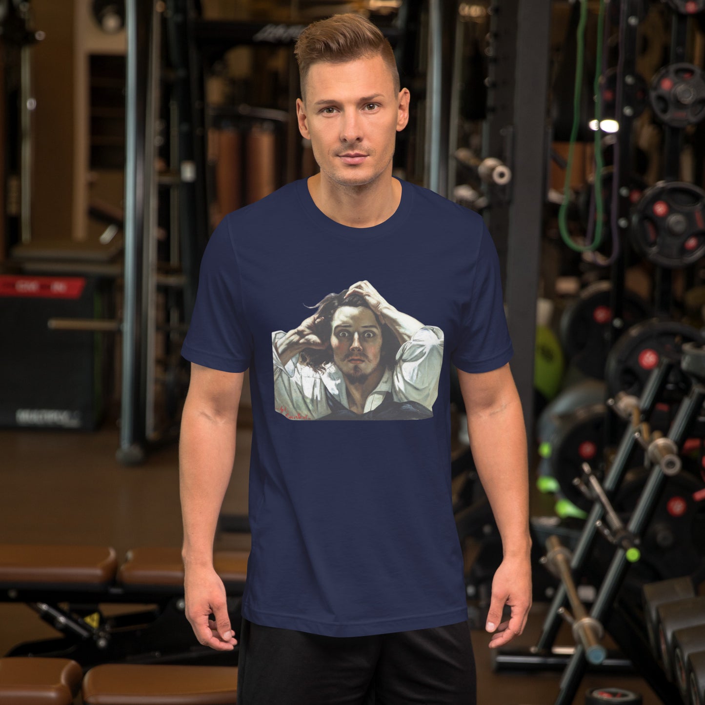 Courbet - Desperate Man - Unisex t-shirt