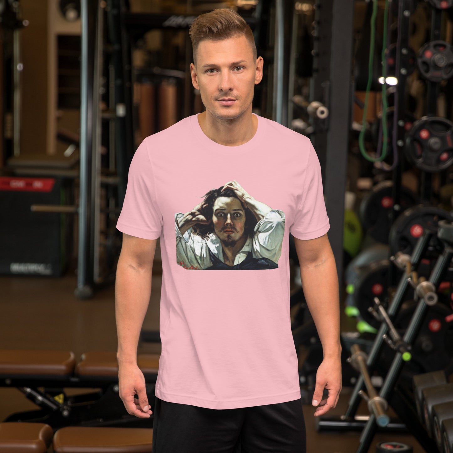 Courbet - Desperate Man - Unisex t-shirt