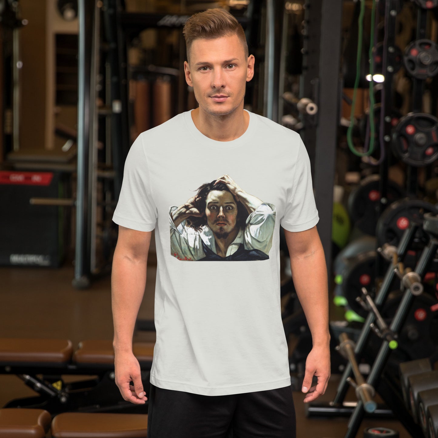 Courbet - Desperate Man - Unisex t-shirt