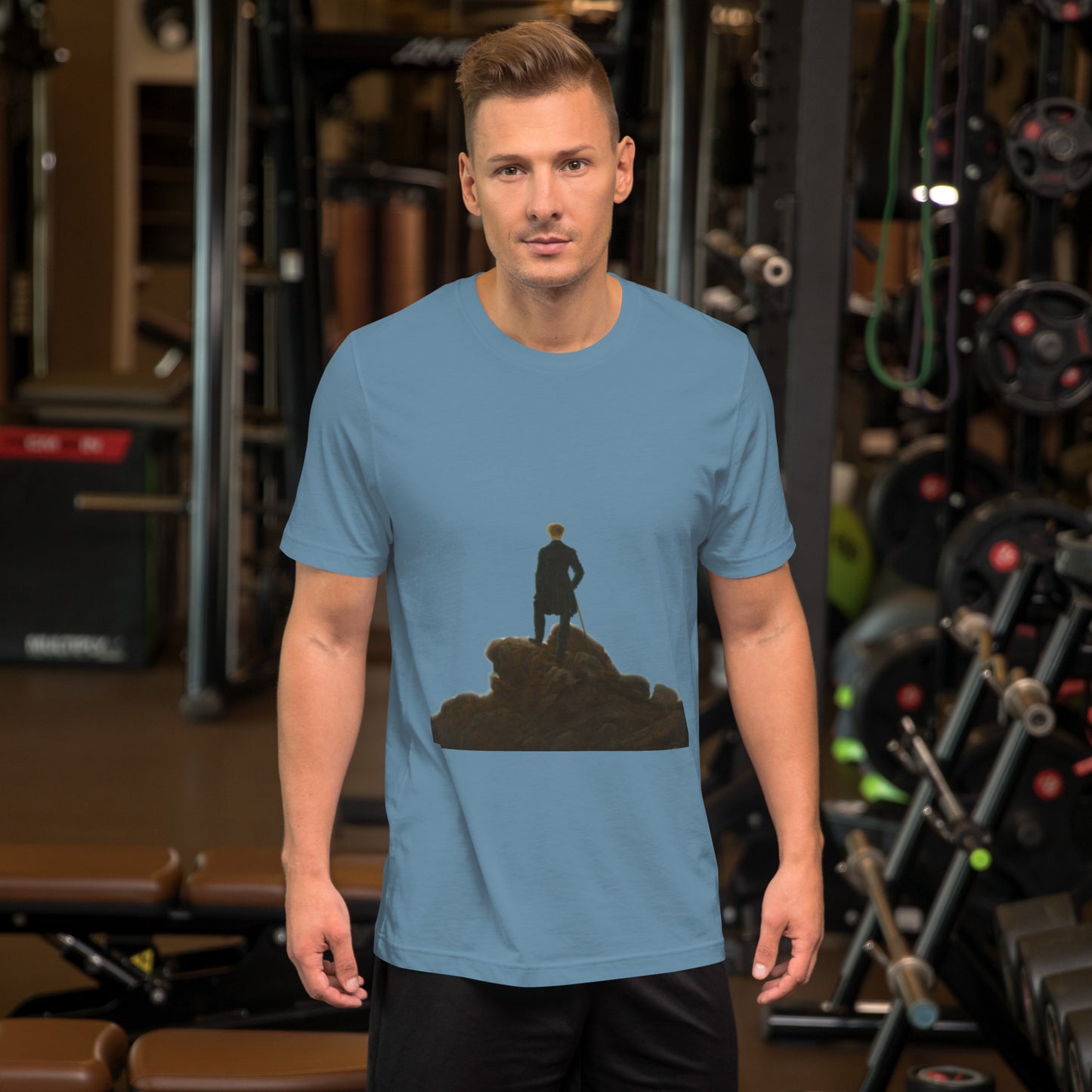 Friederich - Wanderer above the sea of fog - Unisex t-shirt