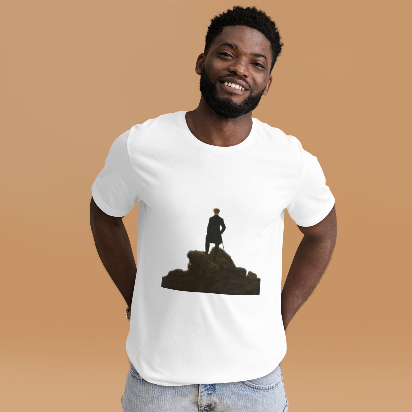 Friederich - Wanderer above the sea of fog - Unisex t-shirt