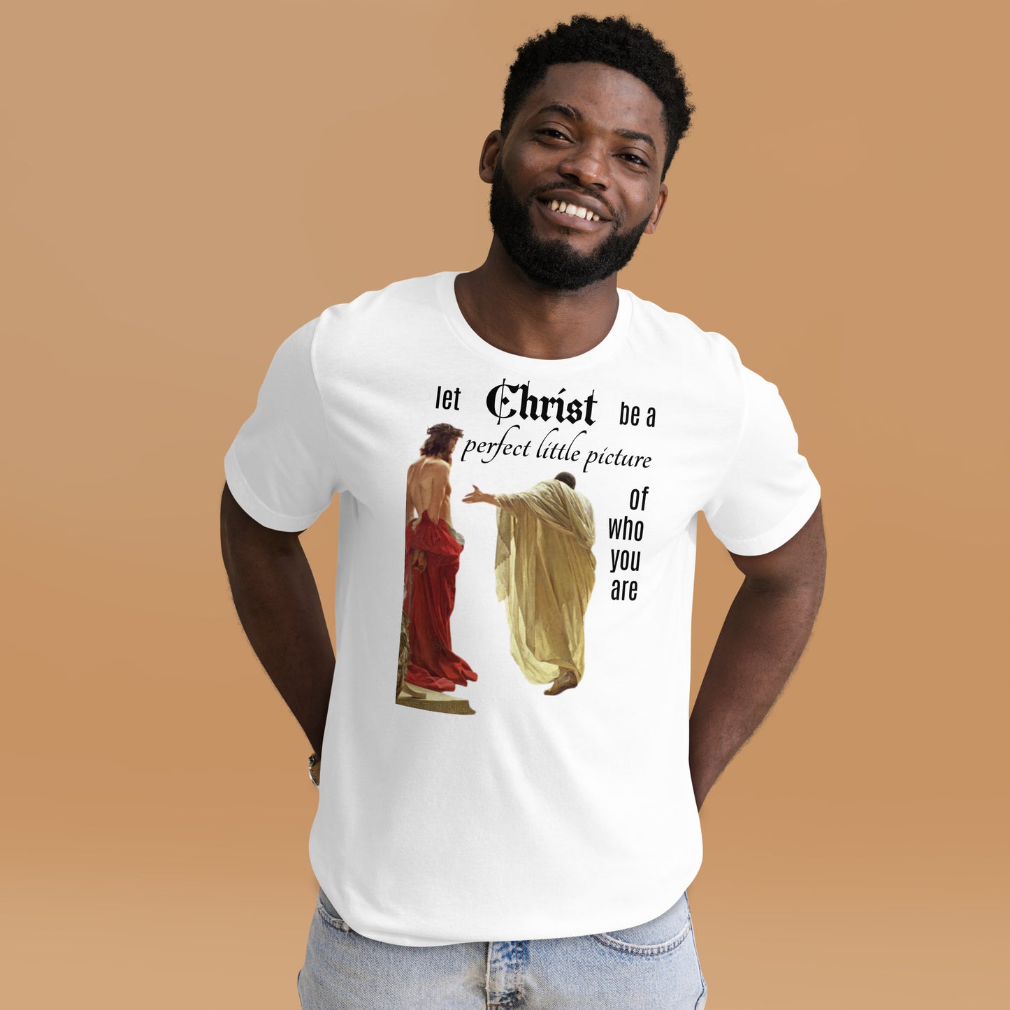 Christ Perfect Little Picture - Unisex t-shirt