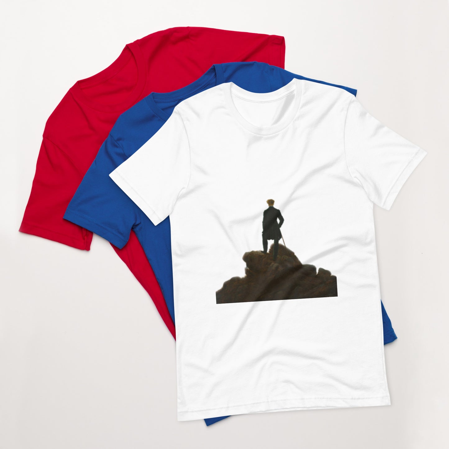 Friederich - Wanderer above the sea of fog - Unisex t-shirt