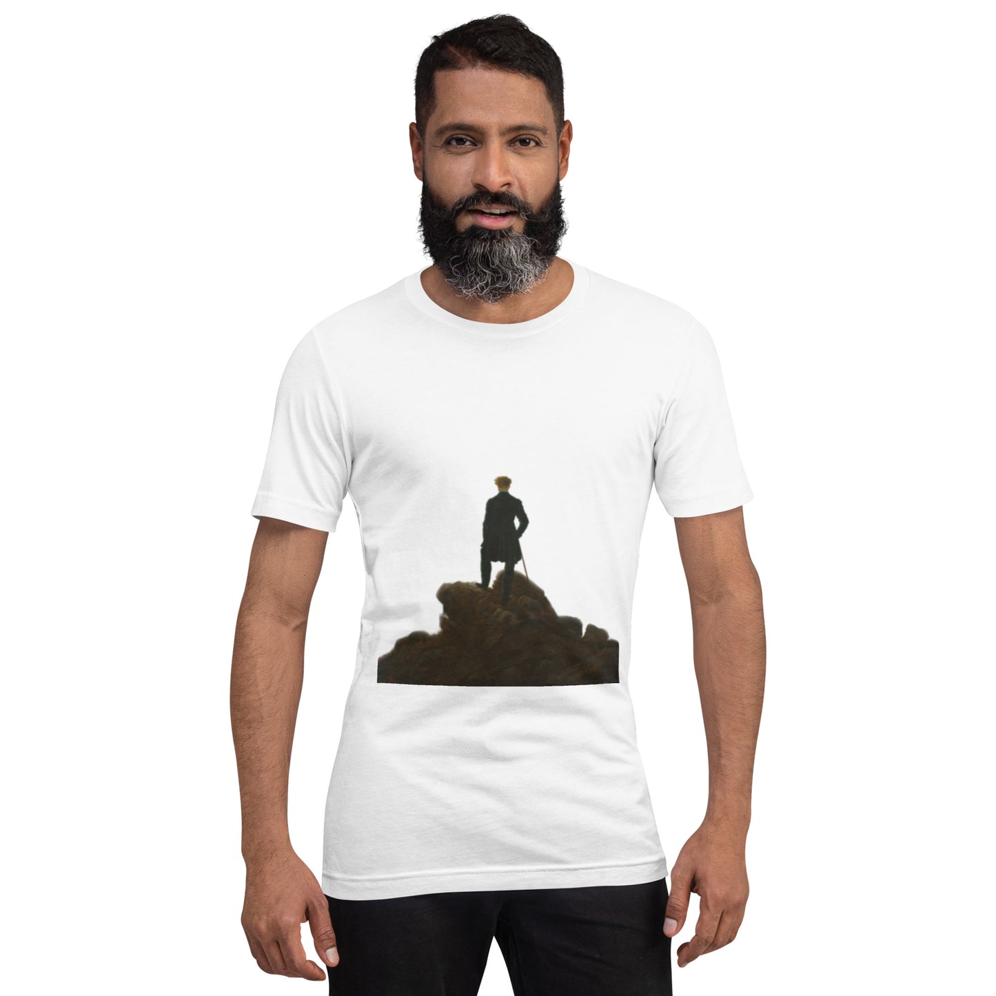 Friederich - Wanderer above the sea of fog - Unisex t-shirt