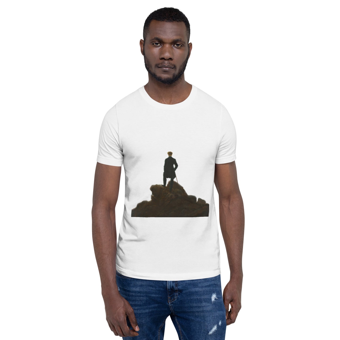 Friederich - Wanderer above the sea of fog - Unisex t-shirt