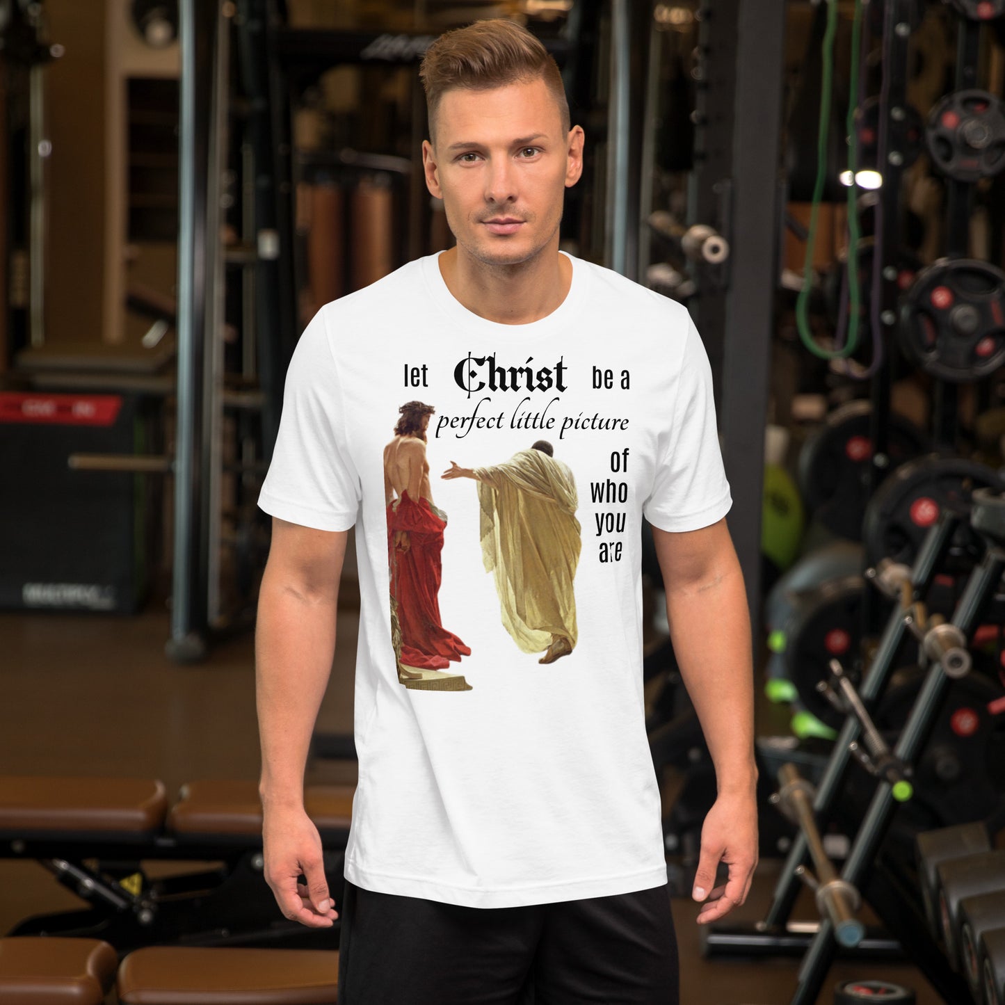 Christ Perfect Little Picture - Unisex t-shirt