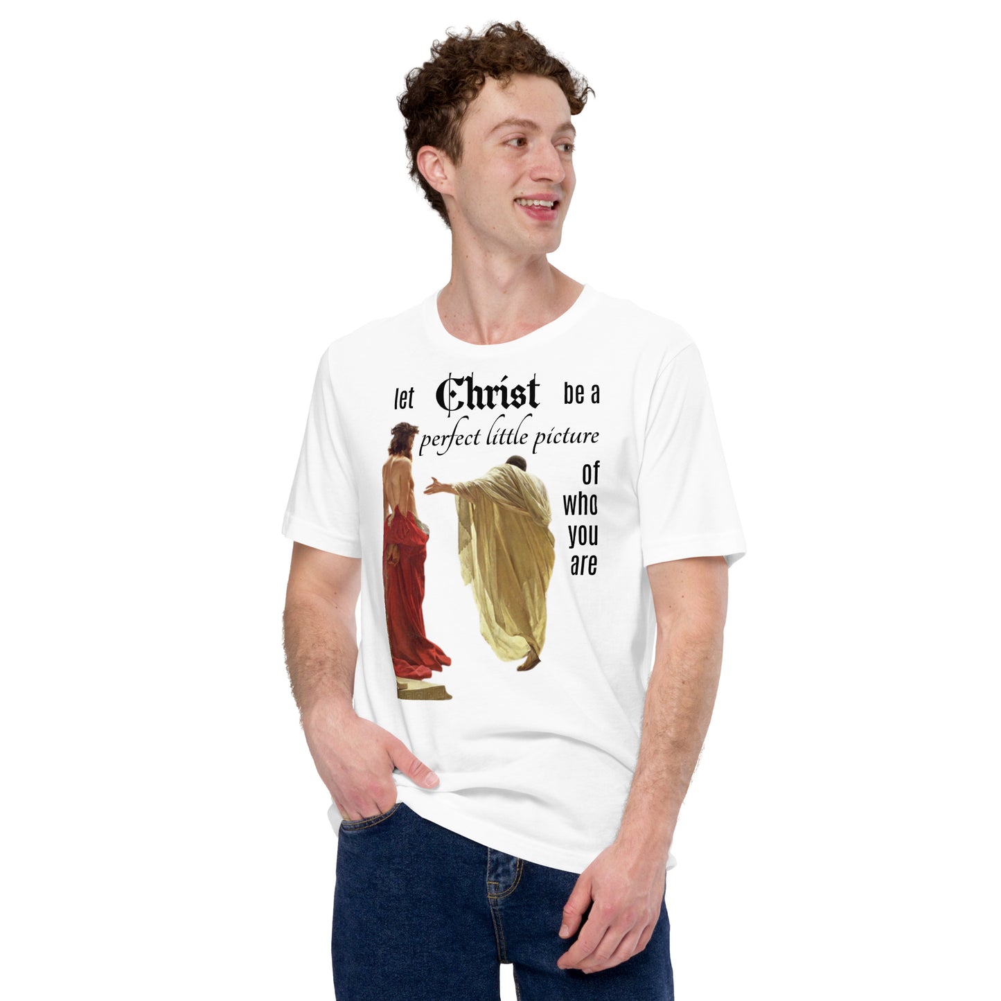 Christ Perfect Little Picture - Unisex t-shirt